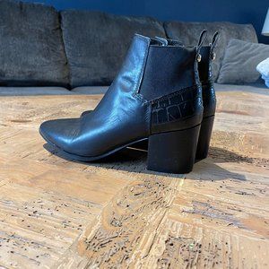 Block Heel Ankle Boot